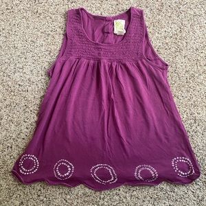 Anthropologie tank size Medium
